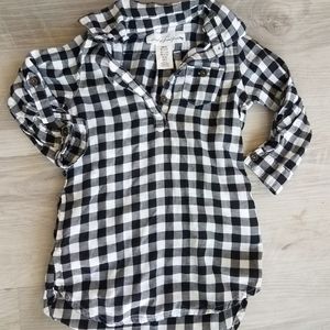 L.O.G.G. Label of Graded Goods Checked Shirt. Size  1 1/2 - 2 Y